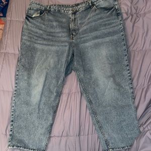 Size 22 H&M loose-fit high ankle jeans